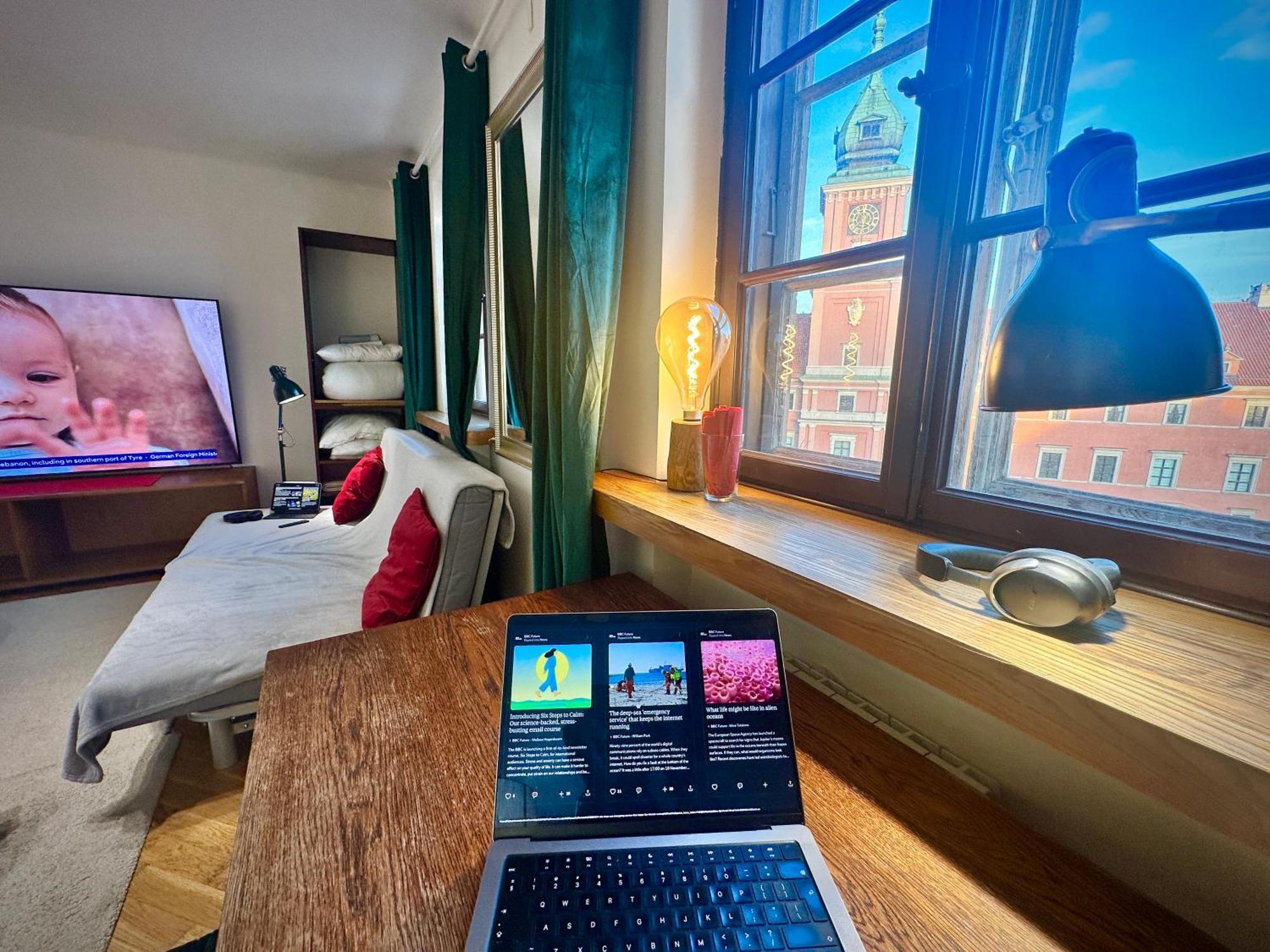 Old Town Best View Wifi 300 Mb/S Huge Screen Netflix Appletv Amazontv Varšava Exteriér fotografie